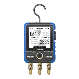 Manomètre électronique connecté 2 voies à écran graphique - Bluetooth - 100 fluides - VALUE