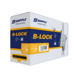 Boite contenant 30 galets B-Lock avec 1 bobine de 50 m de câble Ø 1,5 mm - B-LOCK by Gripple