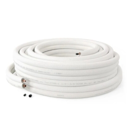 Palette de Liaisons frigorifiques doubles 1/4" - 3/8" - 0.8mm - 50M de cuivre (9pcs)