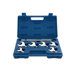 Clé plate dynamométrique en coffret avec 6 têtes - TEDDINGTON