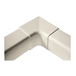 Angle intérieur 80x60mm Ivoire (6 pcs) - IMPERIALE