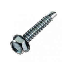 Vis auto-forante 4,2 X 19 Tête hexagonale avec  embout - (1000pcs)